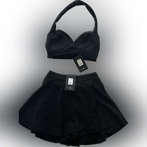 Fashion Nova Halter top and skort set NWT Size S